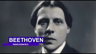 Beethoven, Piano Sonata No.8 in C Minor, Op.13 / Alfred Cortot ( masterclass )