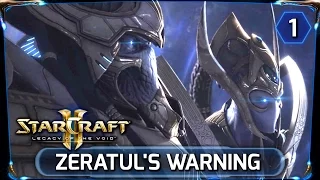 Starcraft 2 ► Legacy of the Void Cinematic [HD] - Artanis Ignores Zeratul's Warning (Reclamation)