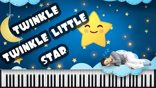 Easy piano tutorial: TWINKLE TWINKLE LITTLE STAR