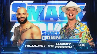 Ricochet Vs Happy Corbin - WWE Smackdown 26/08/2022 (En Español)