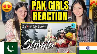 Pakistani Girls Reaction on Queen of Hills SHIMLA | I LOVE MY INDIA 🇮🇳 | Curly Tales