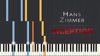 Hans Zimmer - Time | Synthesia Piano Tutorial (Simple)  Jacob's Piano