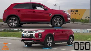 Mitsubishi ASX 2020 4x4 Test on Rollers- CarCaine