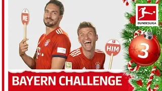 Mats Hummels vs. Thomas Müller - Me or Him Challenge | Bundesliga 2018 Advent Calendar 3