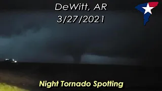 March 27, 2021 • Eastern Arkansas Night Tornado, Lightning & Damage {S/A}