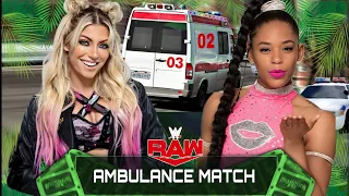 WWE 2K24 - Ambulance Match - Alexa Bliss VS Bianca Belair | WWE Raw