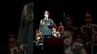 Kalinka Roman Valutov Роман Валутов Red Army Choir Nice France March 2019