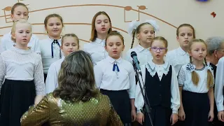 Выступление хорового отделения музыкальной школы г. Барабинска