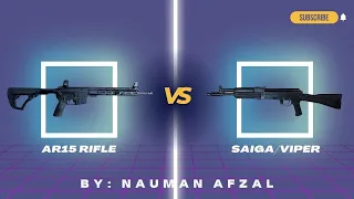 AR15 Rifle vs Saiga or Vepr in 223