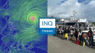 LIVE: Super Typhoon Mawar approaches PAR; rains to persist in parts of PH | #INQToday