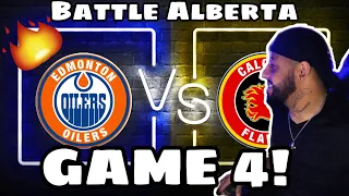 BATTLE OF ALBERTA GAME 4• Oilers Vs Calgary Flames • Stanley Cup Playoffs 2022 ! (REACTION)