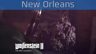 Wolfenstein II: The New Colossus - New Orleans Walkthrough [HD 1080P]