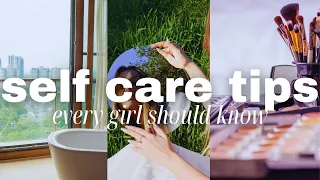 SELF CARE TIPS EVERY GIRL SHOULD KNOW: makeup, confidence, periods, & more!