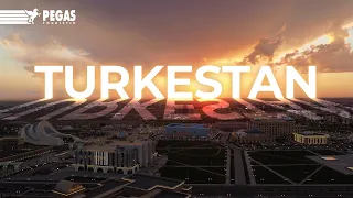 TURKESTAN - New life of the ancient city | Новая жизнь древнего города | Relax cinematic movie