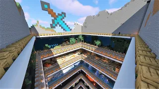 I bulid in survival a biome underground to create the entrance to Deep Dark City