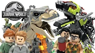 LEGO Jurassic World T. Rex vs Dino-Mech Battle review! 2019 set 75938!