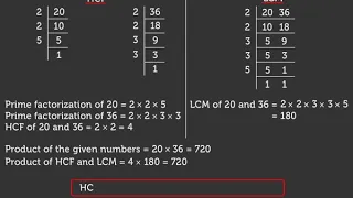 Relation Between HCF And LCM - Maths For kids | Lets Discover | Grade 6 | Periwinkle