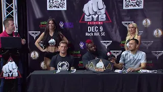 BYB 14 Carolina Brawl Weigh In and Press Conference