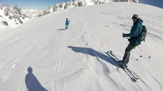 Vallee Blanche and Helbronner March 2020