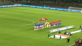 2023 Football Italy National Anthem in Bari/サッカー イタリア代表 国歌斉唱＠バーリ