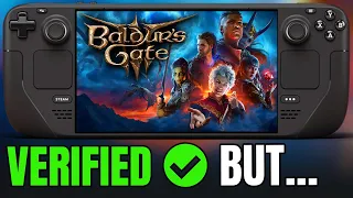 Baldur's Gate 3 on Steam Deck VERIFIED - 2023 v1.0 - No Longer Early Access! Buuuuut...