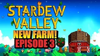 Stardew Valley NEW Farm - Episode 3 (Mining Level 40, Sprinklers)