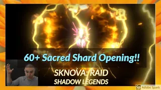 Raid Shadow Legends:  How many legendaries in 60+ Sacred Shards?