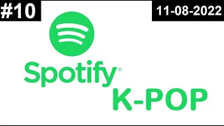 [TOP 25] MOST STREAMED KPOP SONGS ON SPOTIFY IN THE PAST 24 HOURS (11-08-2022) #10