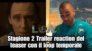 Loki stagione 2 REACTION al nuovo trailerino che anticipa un loop temporale?