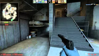 Эйс на первом раунде (COUNTER STRIKE GLOBAL OFFENSIVE) 60 fps