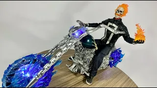 REVIEW!!! Ghost Rider TMS 05 AGENTS OF S.H.I.E.L.D Hot Toys, EN ESPAÑOL LATINO!!!