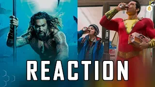 REACTION TRAILER: AQUAMAN, SHAZAM E DC BLACKLABEL! #COXINHANASDCC  | COXINHA NERD