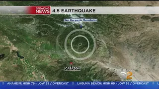 Earthquake Rattles Large Area Of Southern California