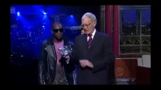 Tinie Tempah: Makes history in the usa, Live (David Letterman)