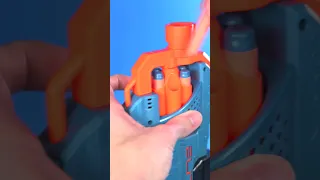 3d printed NERF gun vs real