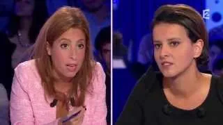 Najat Vallaud Belkacem - On n'est pas couché 25 octobre 2014 #ONPC