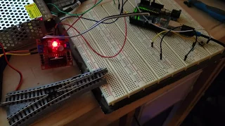 Test of Arduino / Kato Unitrack turnout control