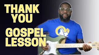 Thank You Guitar Tutorial - Mary Mary's Version