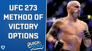 UFC 273 Method Of Victory Betting Options | Quick Picks