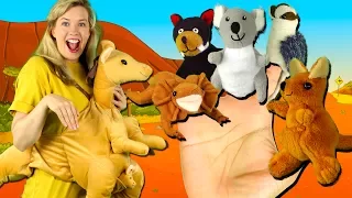 Australian Animals Finger Family Song | Finger Family Nursery Rhymes