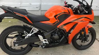 2016 HONDA CBR300R! Shorty Exhaust