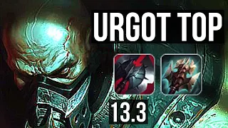 URGOT vs WUKONG (TOP) | 2.6M mastery, 8/1/2, 1100+ games, Legendary | EUW Master | 13.3