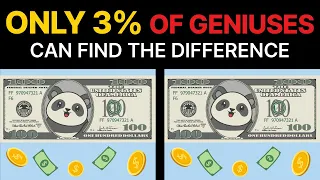 【Spot the Difference】 Only 3% of geniuses can find the difference !