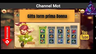 Gifts form prima Donna lords mobile #lordsmobile #lords #game #games