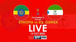 #LIVE: ETHIOPIA vs EQUATORIAL GUINEA [FIFA U-20 Women's WC Qualifiers - 2nd leg]