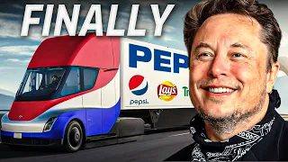 FINALLY Here! The First Tesla Semi Will be Delivered to Pepsi