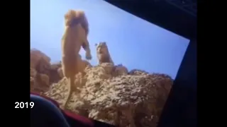 The Lion King (2019) Mufasa Death Scene - Comparison with 1994 Original