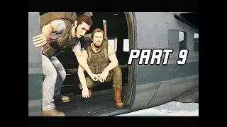 A WAY OUT Walkthrough Part 9 - PARACHUTE (4K Let's Play Commentary)