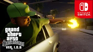 GTA San Andreas Nintendo Switch Gameplay