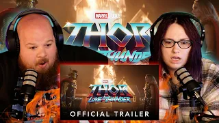 Ready! | Marvel Studios' Thor: Love and Thunder | Official Trailer (REACTION)